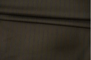 Хлопок костюмно-плательный в полоску Болотный TRC H11/1 A70 12122538