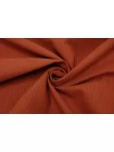 Хлопок костюмный фактурный "под велюр" Терракотово-коричневый TRC H10/4 E55 12122544