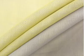 Марлевка хлопковая дабл Жёлто-сиреневая FRM H8 C30 13022618