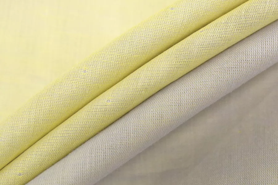 Марлевка хлопковая дабл Жёлто-сиреневая FRM H8 C30 13022618