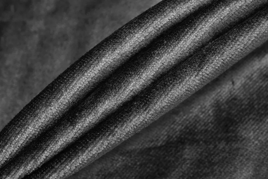 Велюр вискозный костюмно-плательный варёный Серый FRM H19/8 K30 13022637