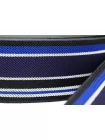 Резинка 4 см  черно-синяя с белыми полосками  SHC40 17022604