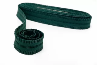Резинка поясная  фактурная  3,5 см Зеленая   SHC40 17022609