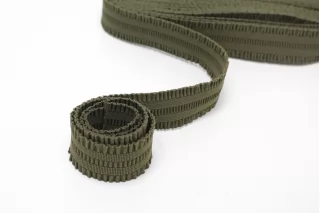 Резинка поясная  фактурная  3,5 см  Хаки   SHC40 17022610