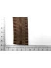 Резинка поясная  фактурная  3,5 см  Коричневая   SHC40 17022611