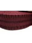 Резинка поясная  фактурная  3,5 см  Винная  SHC40  17022613