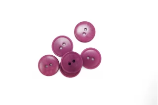 Пуговица  пластик  18 мм Фуксия (M-3) 17112576