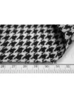 Твид шерстяной ALEXANDER MCQUEEN Гусиная лапка чёрно-молочная TRC H60/1 FF40 20022604