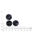 Пуговица костюмная пластик Синяя 20 мм  (L-3) 26112593
