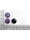 Пуговица пластиковая на ножке  Фиолетовая 15 мм  ( J-3)  27112556