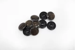 Пуговица пластиковая на ножке Коричневая 15 мм ( J-3) 27112561