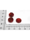 Пуговица пластиковая на ножке  Красная 10 мм  ( J-3)  27112564