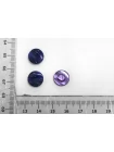 Пуговица пластиковая на ножке  Фиолетовая 10 мм  ( J-3)  27112565