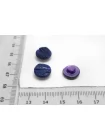 Пуговица пластиковая на ножке  Фиолетовая 10 мм  ( J-3)  27112565