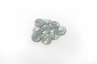 Пуговица пластиковая на ножке Голубая 10 мм ( J-3) 27112568