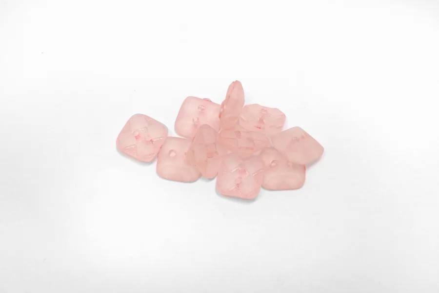 Пуговица пластиковая Розовая 12 мм  ( J-3)  27112578