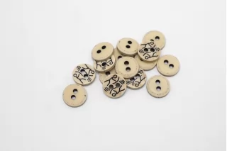 Пуговица пластиковая Бежевая 11 мм  ( J-3)  27112589