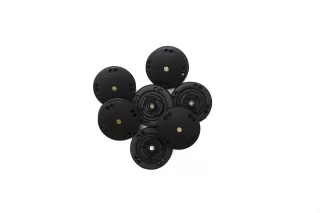 Кнопка пришивная черная 20 мм (N2) 29012608