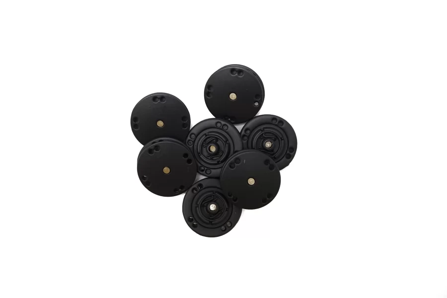 Кнопка пришивная черная 20 мм (N2) 29012608