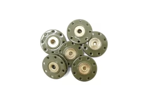 Кнопка пришивная оливковая 22 мм (N2) 29012609