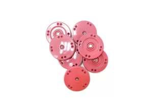 Кнопка пришивная розовая  22 мм (N2) 29012611