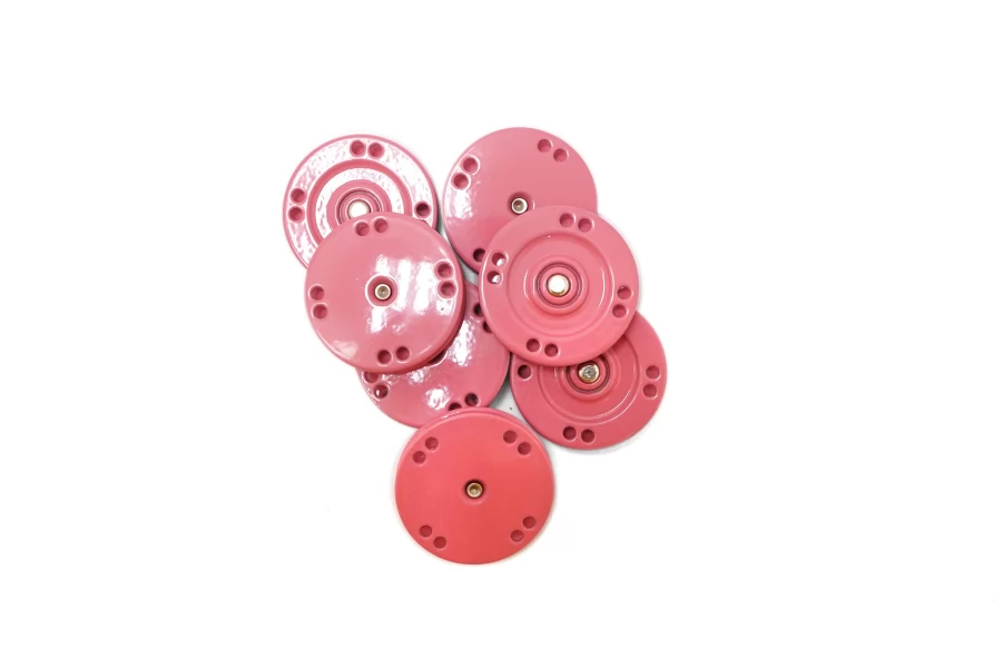 Кнопка пришивная розовая  22 мм (N2) 29012611