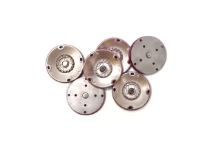 Кнопка пришивная фуксия  22 мм (N2) 29012612