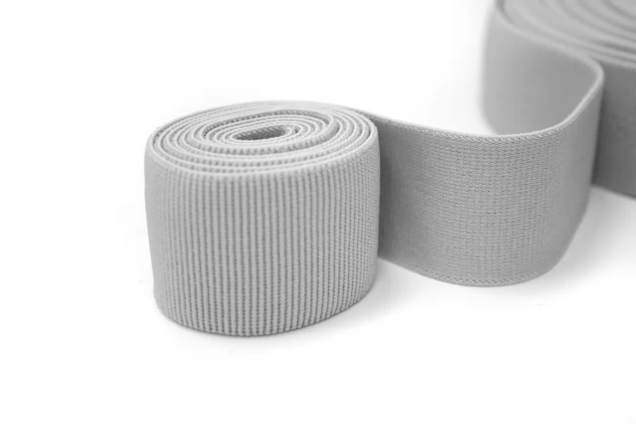 Резинка 4 см серая   SHC50 17022627