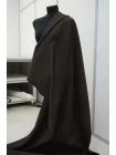 Жаккард костюмный хлопковый Тёмно-коричневый BNC H34/2 M50 25032619