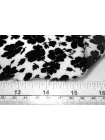 Креповая вискоза N21 Чёрно-белые цветы BNC H21/5 H60 25032633