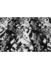 Вискозный трикотаж Чёрно-белый абстракция с девушками BNC H43/5 V00 25032634