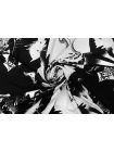 Вискозный трикотаж Чёрно-белый абстракция с девушками BNC H43/5 V00 25032634