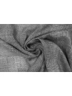 Лён с хлопком костюмно-плательный Чёрно-белый в клетку BNC Н16/2 F10 25032637