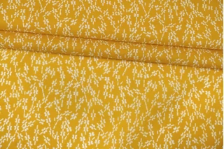 Батист хлопковый Бело-жёлтая абстракция BNC H2/2 A22  25032640