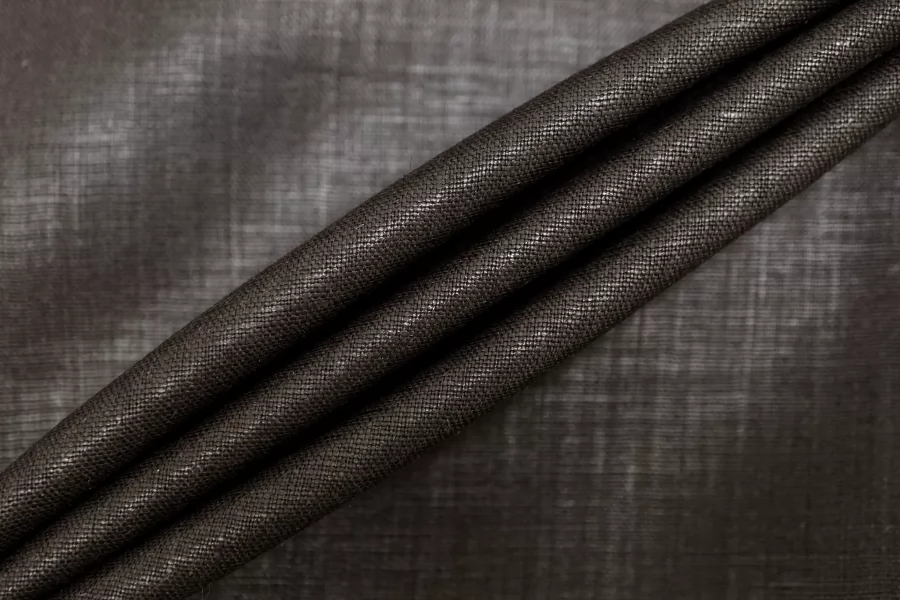 Лён костюмно-плательный Темно-коричневый BNC H15/5 F30 25032662