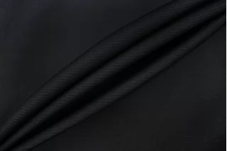 Вискоза со льном костюмно-плательная Чёрно-синяя BNC H15/6 G40 25032669