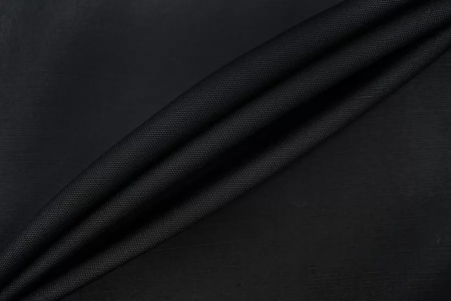 Вискоза со льном костюмно-плательная Чёрно-синяя BNC H15/6 G40 25032669