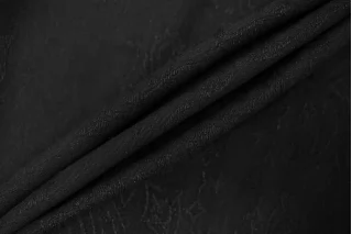 Жаккард плательно-костюмный AMIRI Синевато-черный c огуречным орнаментом BNC H34/1 M70 25032670