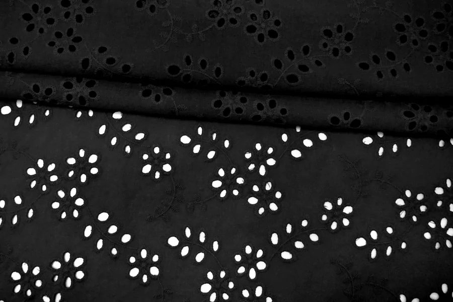 Шитье хлопковое Чёрное BNC H3/1 A00  25032680