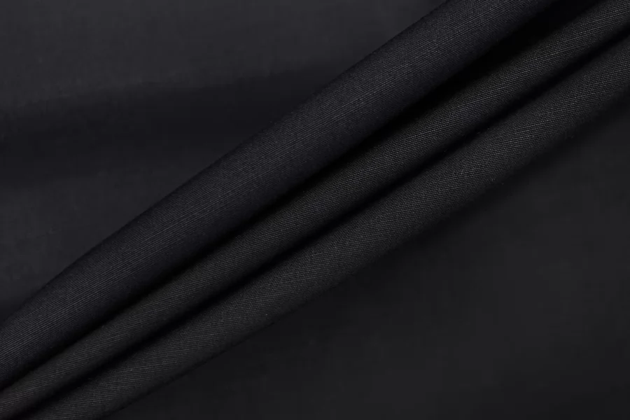 Рубашечный хлопок мерсеризованный Чёрный BRS H4/8 C70 26012613