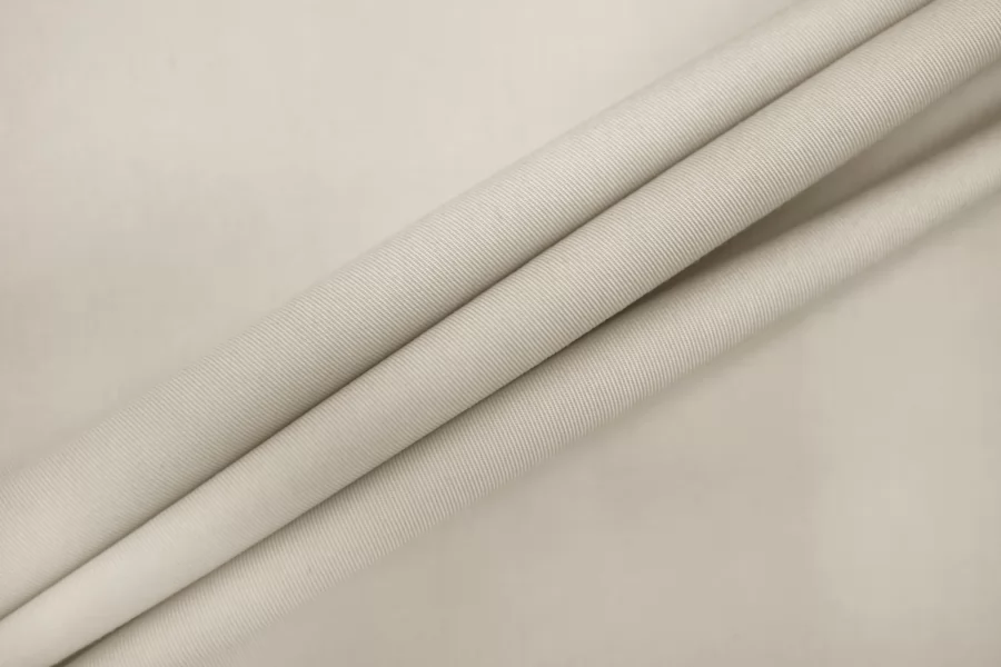 Плащевый хлопок с шёлком водоотталкивающий BURBERRY Светло-бежевый BRS H53/2 KK50 26012632