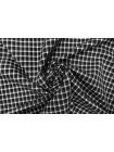 Хлопок-стрейч костюмно-плательный Чёрно-белый в клетку BNC H11/1 B60 26032615