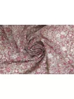 Батист хлопок с шелком Цветы на сером SF H2/3 O10 7042615