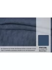 Трикотаж хлопковый вязаный фактурный Серо-синий IDT H41/2 PZ-50 19052681
