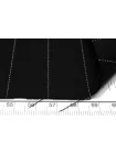 Костюмная поливискоза Чёрная в полоску IDT H64 AA70 19052686