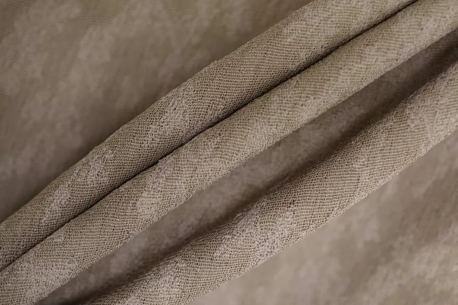 Вискоза плательная жаккардовая Приглушённый бежевый тауп FRM H23/1 J33 14052628