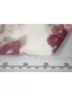 Шифон шёлковый MAX MARA Цветы на белом MM H002 FF22 20042634