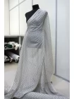 Батист хлопок с шёлком MAX MARA Чёрные квадраты на молочном MM H002 FF55 20042676