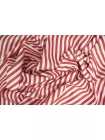 Рубашечный хлопок мерсеризованный MAX MARA Красно-белая полоска MM Н001 EE22 21042623