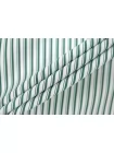 Рубашечный хлопок мерсеризованный MAX MARA Бело-зелёная полоска MM Н5 А30 22042606
